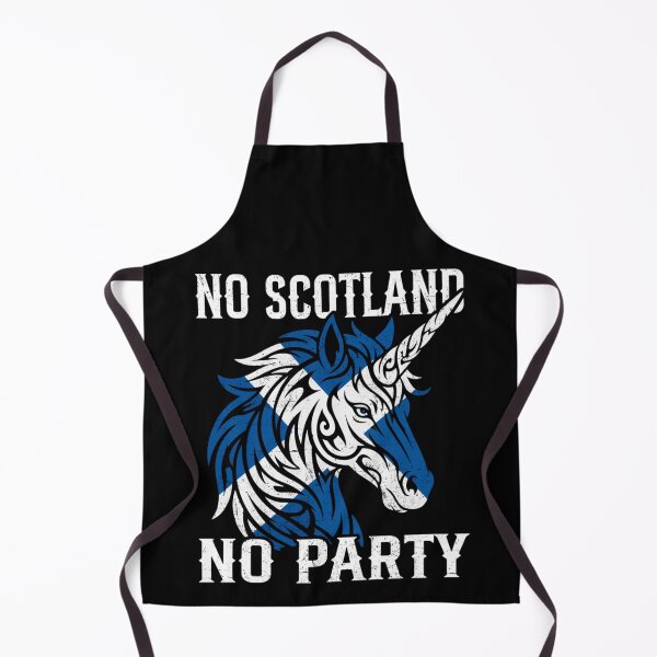 Item preview, No Scotland No Party Funny Scottish Unicorn Flag Sports Fan designed and sold by Ali-printshop.