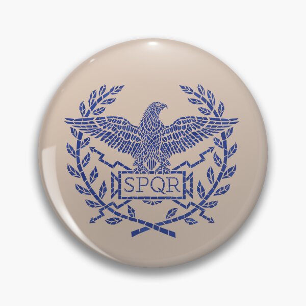 Item preview, Roman Empire Emblem - Blue Mosaic  designed and sold by Lidra Zehcnas.