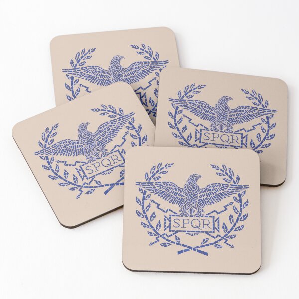 Item preview, Roman Empire Emblem - Blue Mosaic  designed and sold by Lidra Zehcnas.