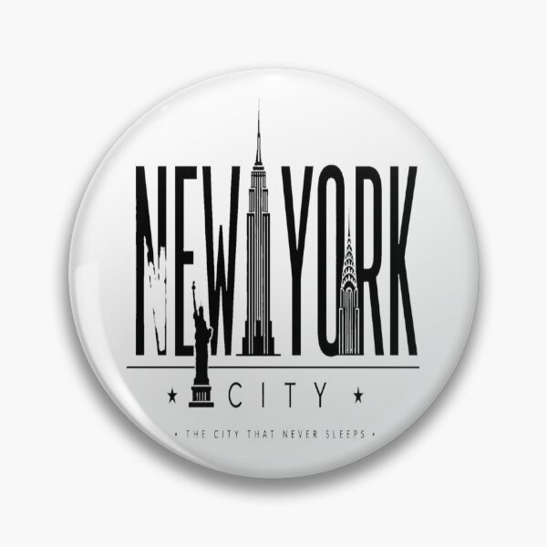 Item preview, New York City Typography – Empire State Liberty Skyline designed and sold by Printing-Lab-Co.