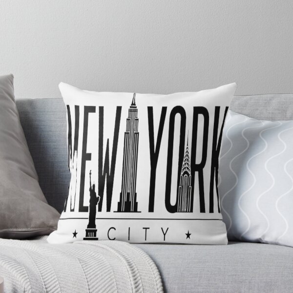 Item preview, New York City Typography – Empire State Liberty Skyline designed and sold by Printing-Lab-Co.