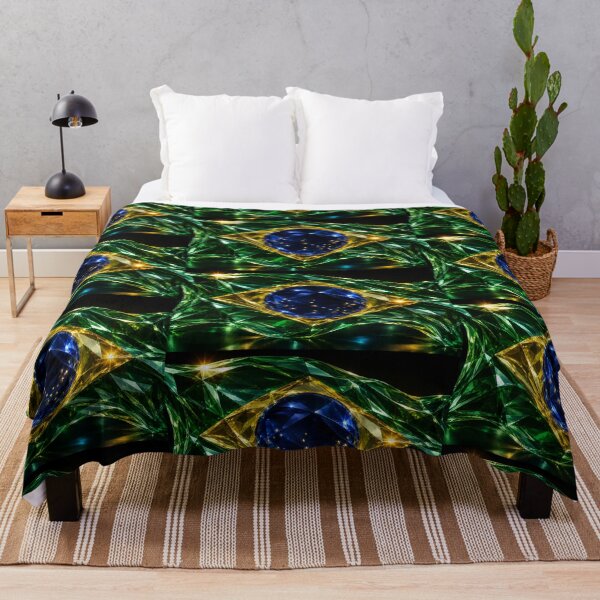 Item preview, Brazilian Flag in Crystal Design designed and sold by Crisverona.