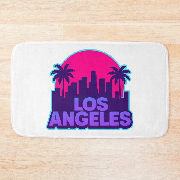 Item preview, Los Angeles Retro 80s Skyline designed and sold by Dhenin Studio.