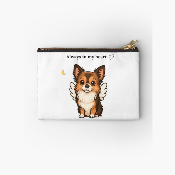 Item preview, Cute Angel Dog | Always In My Heart Pet Memorial Art designed and sold by lunadesignsmoon.