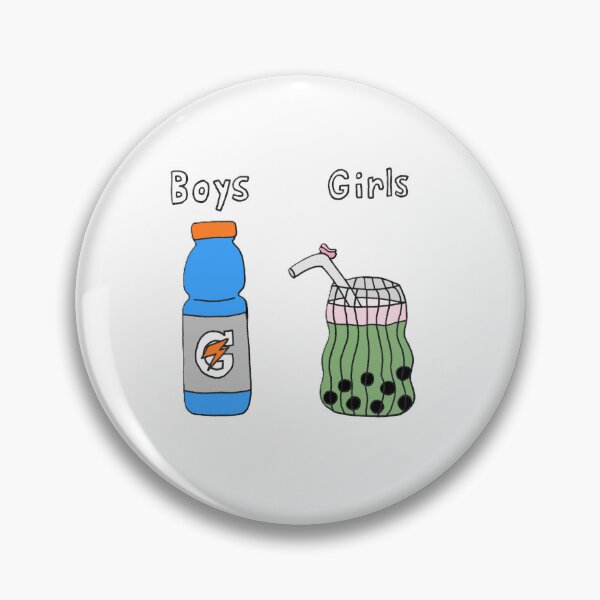 Item preview, Boys vs. girls drinks Design designed and sold by Lulu Sparkles ♡.