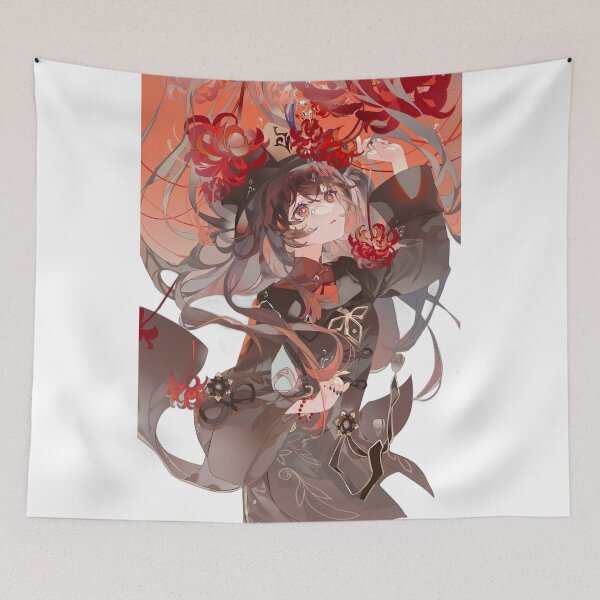 Item preview, Hu Tao Death Flowers Genshin Impact designed and sold by KomiArts.