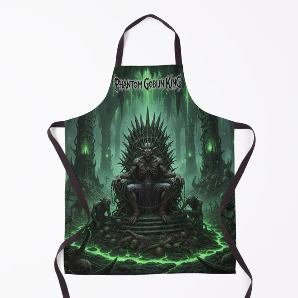 Item preview, Phantom Goblin King Neon Green on Throne designed and sold by Iron El Studios.