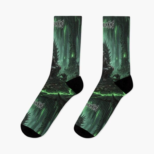 Item preview, Phantom Goblin King Neon Green on Throne designed and sold by Kglitch.