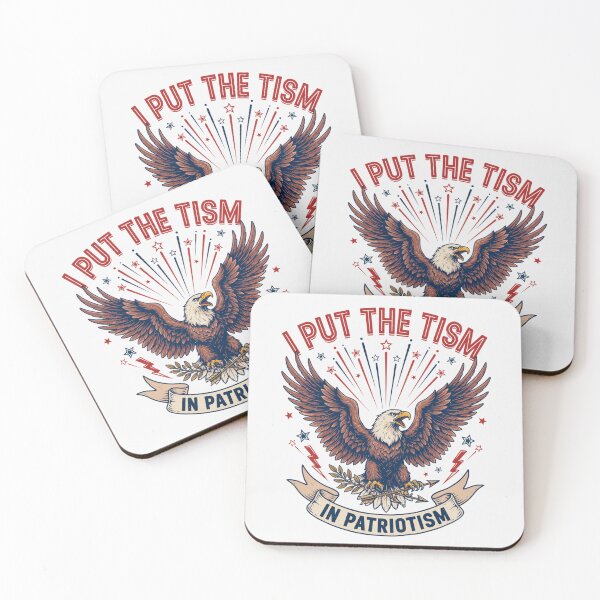 Item preview, I Put The Tism in Patriotism Athletic Eagle designed and sold by Naitsebas.