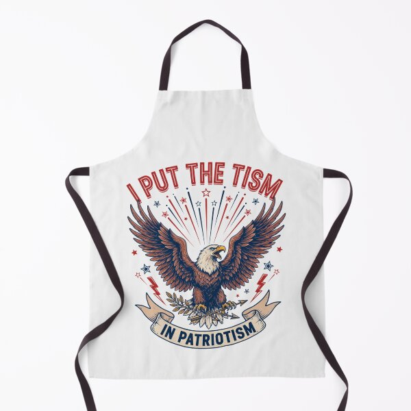 Item preview, I Put The Tism in Patriotism Athletic Eagle designed and sold by Naitsebas.