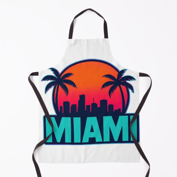 Item preview, Miami Retro 80s Skyline designed and sold by Dhenin Studio.