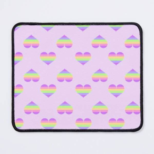Item preview, Gay Rainbow Pastel Pride Heart [Purple Edition] designed and sold by Roxzania.