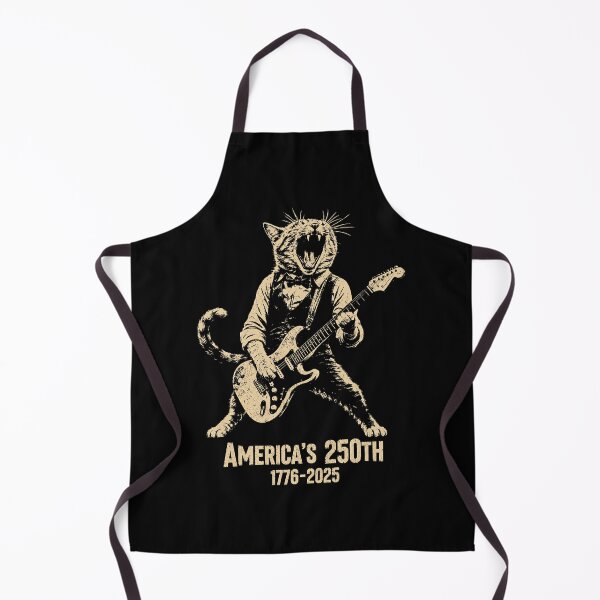 Item preview, Americas 250th cat Playing Guitar Retro Vintage designed and sold by Kladhadredo.