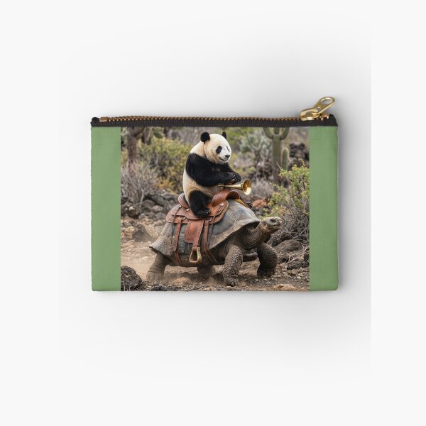 Item preview, Panda Rides a Tortoise Through the Desert designed and sold by Tridentulus.