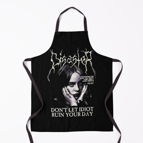 Item preview, Billie Disaster Fan Art Poster – Don't Let Idiot Ruin Your Day Gothic Print designed and sold by gringoods.