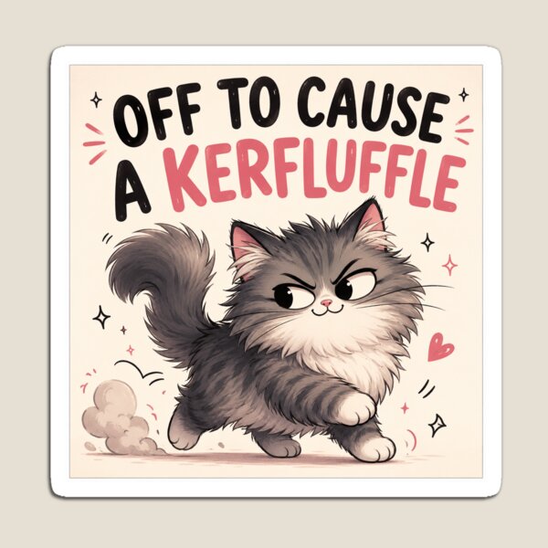 Item preview, Off to Cause a Kerfluffle designed and sold by Lisa Liberty.