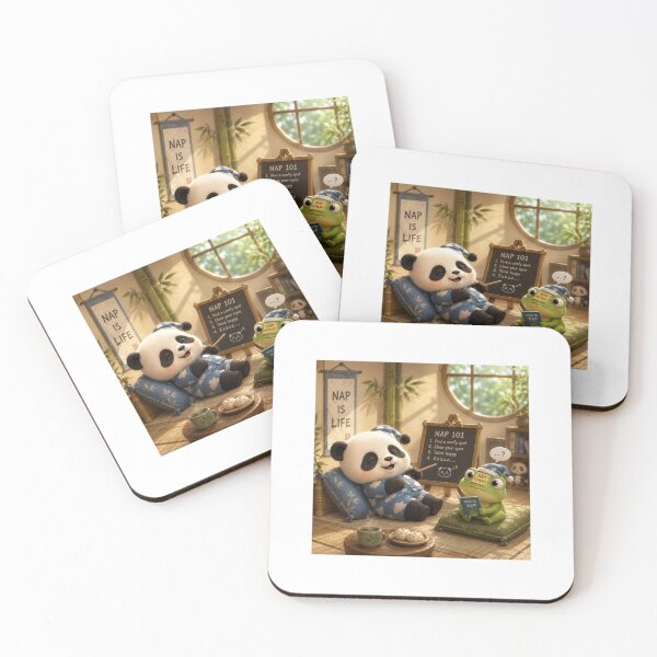 Item preview, Nap Academy – Panda’s Sleep Lessons designed and sold by QuirkNest Studio .