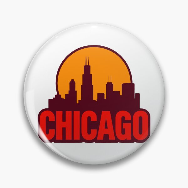 Item preview, Chicago Retro 80s Skyline designed and sold by Dhenin Studio.