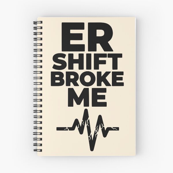 Item preview, ER Shift Broke Me Post Shift Nurse Humor Gift Design designed and sold by Dantin.