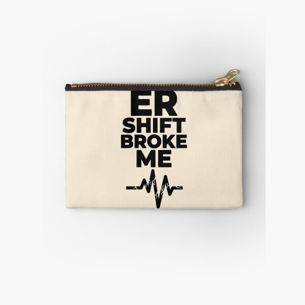 Item preview, ER Shift Broke Me Post Shift Nurse Humor Gift Design designed and sold by Dantin.
