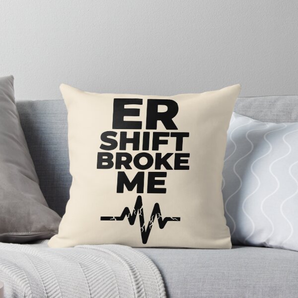 Item preview, ER Shift Broke Me Post Shift Nurse Humor Gift Design designed and sold by Dantin.