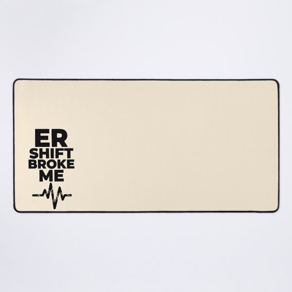 Item preview, ER Shift Broke Me Post Shift Nurse Humor Gift Design designed and sold by Dantin.