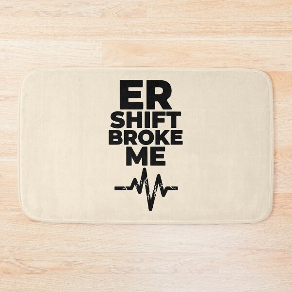 Item preview, ER Shift Broke Me Post Shift Nurse Humor Gift Design designed and sold by Dantin.