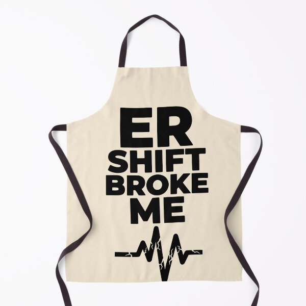 Item preview, ER Shift Broke Me Post Shift Nurse Humor Gift Design designed and sold by Dantin.