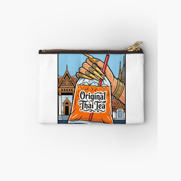 Item preview, "Original Thai Iced Tea Street Food Pop Art" designed and sold by SiamSuay Studio..