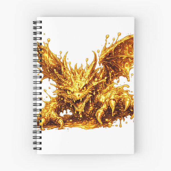 Item preview, Slime Gold Dragon  designed and sold by Monster Daze.