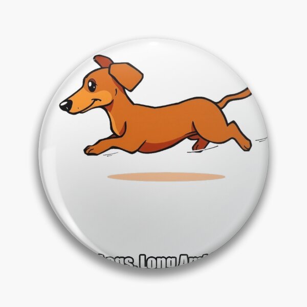 Item preview, Dachshund Sticker - Short Legs Long Ambitions - Funny Dachshund Gift designed and sold by pawdrops.