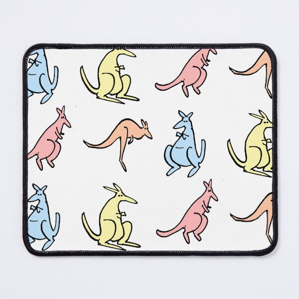 Item preview, Cute minimalist kangaroo collection designed and sold by Al Benge - NZ & Australian Art.