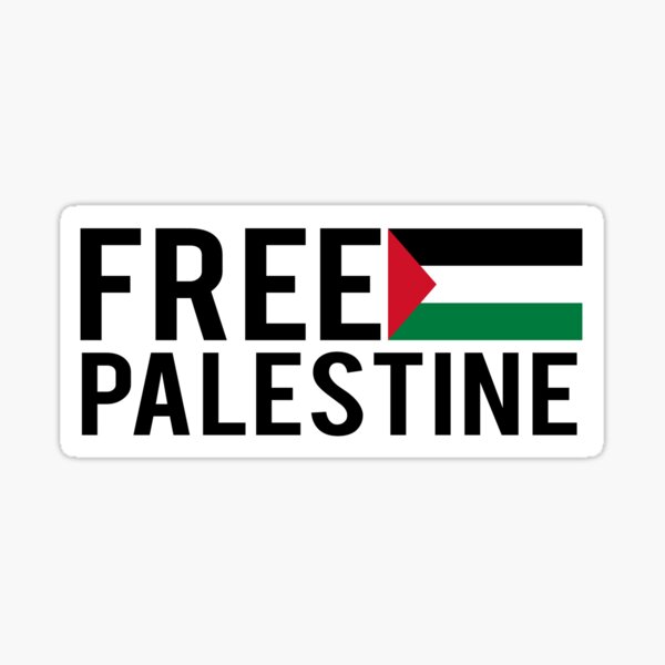Free Palestine Stickers , Free palestine t-shirts Sticker