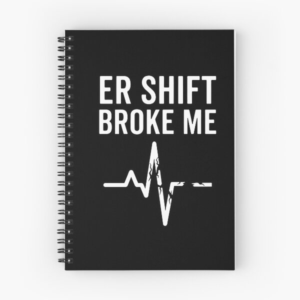 Item preview, ER Shift Broke Me Post Shift Nurse Humor Gift Design designed and sold by Dantin.