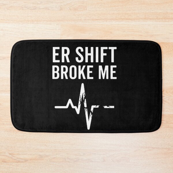 Item preview, ER Shift Broke Me Post Shift Nurse Humor Gift Design designed and sold by Dantin.