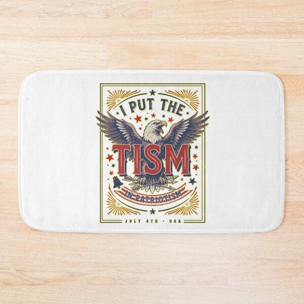 Item preview, I Put The Tism in Patriotism Athletic Eagle designed and sold by Naitsebas.