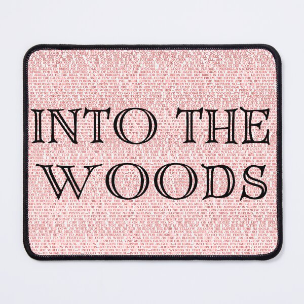 Item preview, Into the woods Lyrics designed and sold by broadwaygirl142.