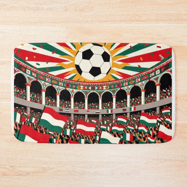 Item preview, Mexico Soccer Celebration Stadium Crowd Art designed and sold by Nexus Space.