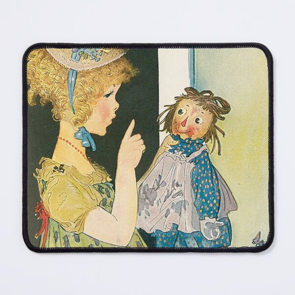 Item preview, Raggedy Ann by Johnny Gruelle - Vintage Storybook Illustration Girl and Dolls for Children's Book Lovers designed and sold by RickE.