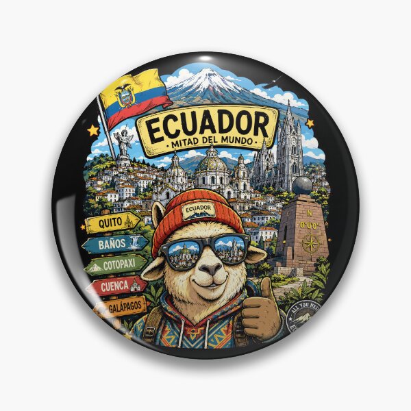 Item preview, Ecuador Travel Adventure Alpaca Souvenir designed and sold by AtuqStudio.