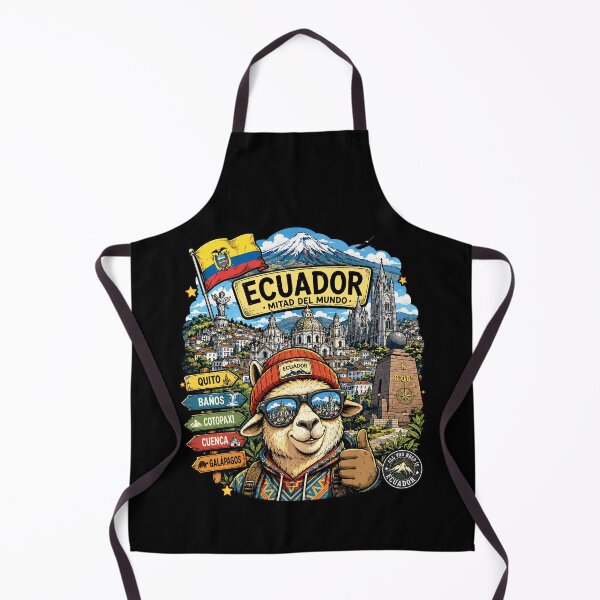 Item preview, Ecuador Travel Adventure Alpaca Souvenir designed and sold by AtuqStudio.