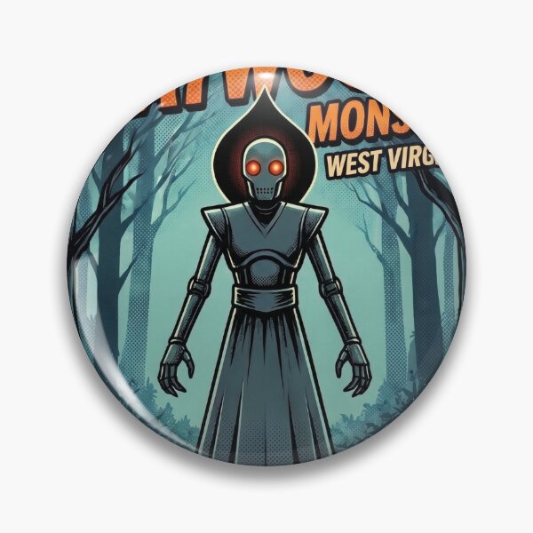 Item preview, The Flatwoods Monster Cryptid – Horror Comic Design designed and sold by redsharkuk.