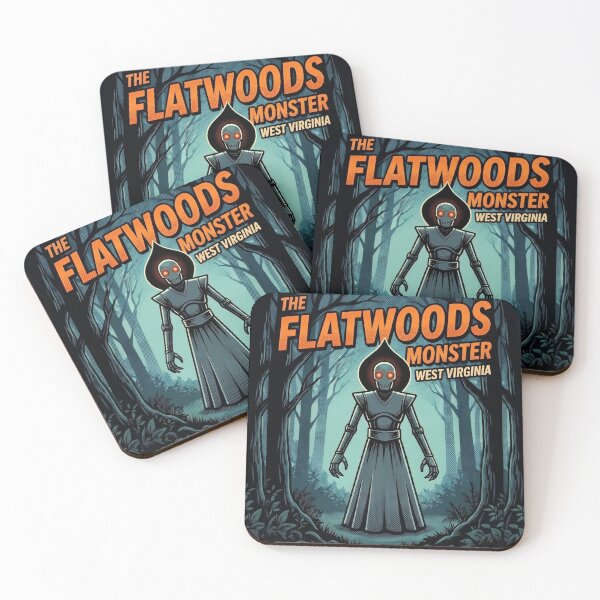 Item preview, The Flatwoods Monster Cryptid – Horror Comic Design designed and sold by redsharkuk.