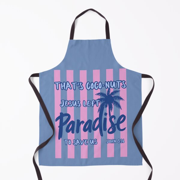 Item preview, That's Coconuts Jesus Loves and Saves John 3:16 Tropical Beach Summer Paradise Palm Tree designed and sold by Forevermore.