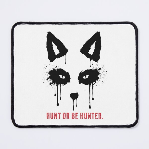 Item preview, Bleed Wild Fox Ink Drip Dark Wildlife Art designed and sold by cabana.space.