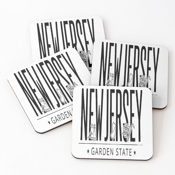 Item preview, New Jersey Garden State Typography - Pine Barrens Art designed and sold by Printing-Lab-Co.