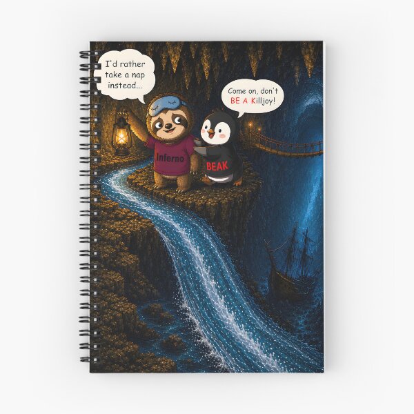 Item preview, Don't BE A Killjoy – Funny Sloth Adventure Pun designed and sold by TJQsAnimals.