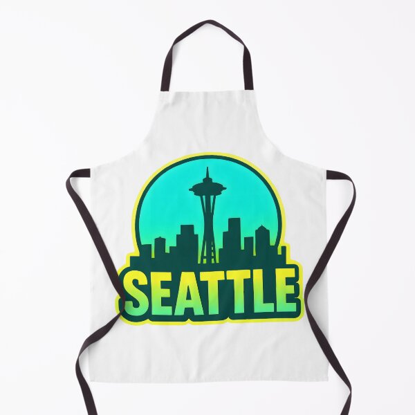 Item preview, Seattle Retro 80s Skyline designed and sold by Dhenin Studio.