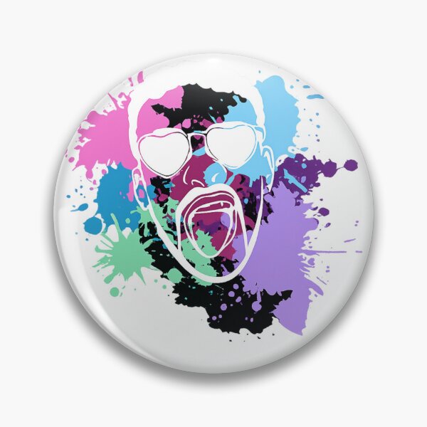 Item preview, Color Splash Pop Art Face Illustration | Modern Street Art Graphic Design designed and sold by ArcadeLens Studio.