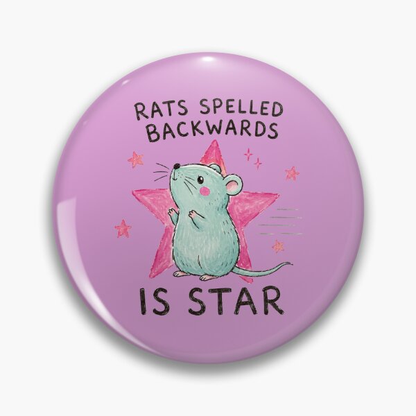 Item preview, Rats Spelled Backwards Is Star Funny Rat designed and sold by bosamji.